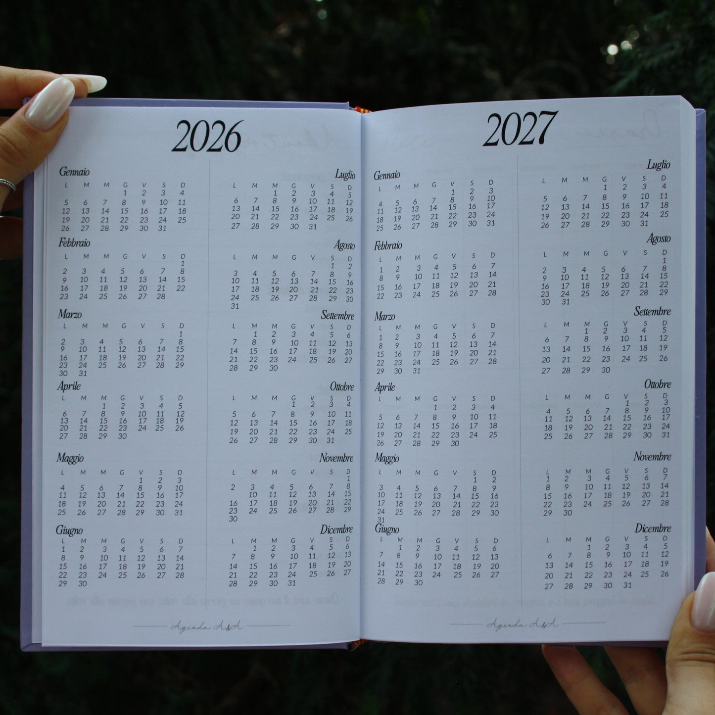 AGENDA A&A 2026/2027